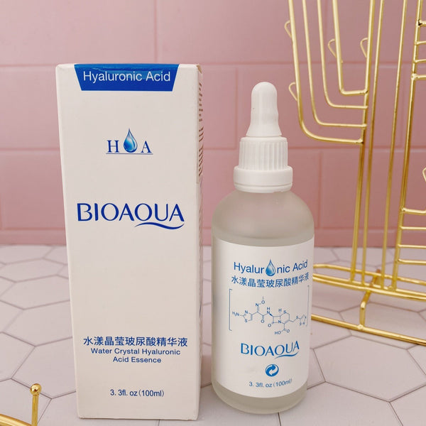 Botella de 100ml de Ácido Hialurónico Bioaqua, suero facial para hidratación y rejuvenecimiento de la piel