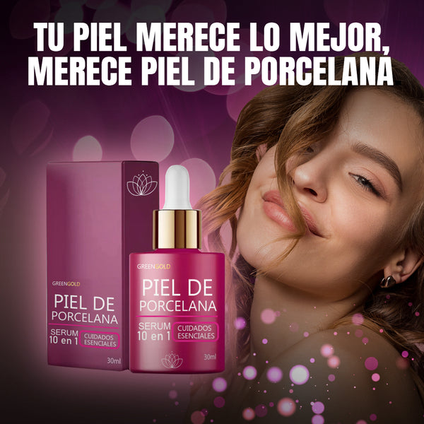 Serum Piel de Porcelana - Hidratación y Luminosidad 10 en 1